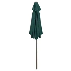 Northlight 6.5' Octagon Outdoor Patio Market Umbrella With Hand Crank - Hunter Green -Northlight GUEST 00df9a29 ec88 4a53 a0cb 65fc37e28068