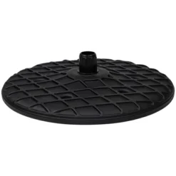 Northlight 19.75" Black Outdoor Umbrella Table Tray 8 Northlight 19.75" Black Outdoor Umbrella Table Tray -Northlight GUEST 0995653d 0299 4117 ae89 c82159139eef