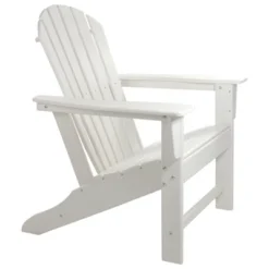 Northlight All Weather Recycled Plastic Outdoor Adirondack Chair, White -Northlight GUEST 0b53f766 ab62 4725 bdd8 ac4ca2802ccd