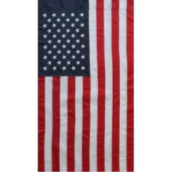 Northlight Patriotic Americana Embroidered Outdoor House Flag 40" X 28" -Northlight GUEST 0baa242a 168d 48cc b07a 6ce53b9c042e