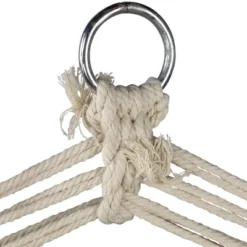 Northlight 21" X 34" Striped Hammock Chair With Padding And Wooden Bar - Red/Yellow -Northlight GUEST 22c18a8f 029c 4301 ab4f 65dcebe60531