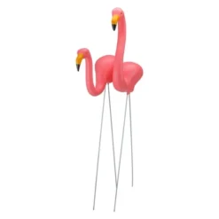 Northlight 2ct Tropical Flamingo Outdoor Garden Lawn Stakes 30" - Pink -Northlight GUEST 24a4d735 202a 455e b75e adb15271d89a