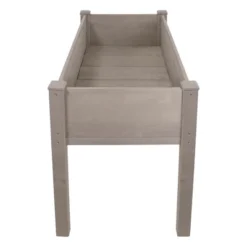 Northlight 4ft Brown Wood Raised Garden Bed Planter Box With Liner -Northlight GUEST 2fbf3690 d186 4510 b704 373b3e15d144