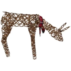 Northlight 35" LED Lighted Feeding Rattan Reindeer Outdoor Christmas Decoration 8 Northlight 35" LED Lighted Feeding Rattan Reindeer Outdoor Christmas Decoration -Northlight GUEST 308cf223 c7b4 4f1e ad56 0a1d5c12d81e