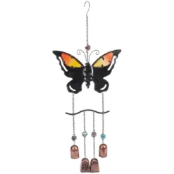Northlight 24" Purple And Bronze Butterfly Outdoor Garden Windchime -Northlight GUEST 364efb19 29cc 4b5e ae74 a2d078490f47