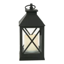 Northlight 9" LED Battery Operated Black Lantern With Flameless Candle 5 Northlight 9" LED Battery Operated Black Lantern With Flameless Candle -Northlight GUEST 4020fc2c b948 4ccf b714 01cb80d994dc