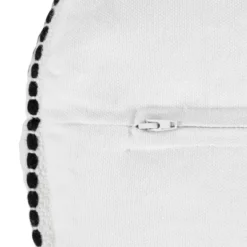 Northlight 18" White And Black Striped Outdoor Woven Pouf Ottoman 9 Northlight 18" White And Black Striped Outdoor Woven Pouf Ottoman -Northlight GUEST 423415c5 0c45 4be1 a766 d46b730c0c36