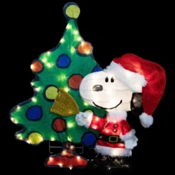 Northlight 32" LED Lighted Peanuts Snoopy And Christmas Tree Outdoor Decoration - Clear Lights 9 Northlight 32" LED Lighted Peanuts Snoopy And Christmas Tree Outdoor Decoration - Clear Lights -Northlight GUEST 4ac580a7 9286 42e5 a83d c95dd80dba94