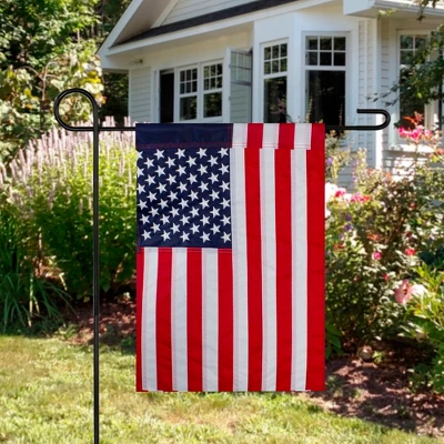 Northlight Patriotic Americana Embroidered Outdoor Garden Flag 18" X 12.5" 2 Northlight Patriotic Americana Embroidered Outdoor Garden Flag 18" X 12.5" - Image 2