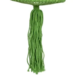 Northlight 43" Green Lattice Pattern Macrame Hanging Planter Holder -Northlight GUEST 5f844c92 6f4f 4c0e 9de1 3ca449e95b99