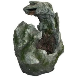 Northlight 32" Lighted Rock Waterfall Outdoor Garden Water Fountain -Northlight GUEST 65daca7d 5690 467f 858a 8ac959180a23