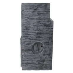 Northlight 32.25" Black And Gray Lighted Three-tier Outdoor Garden Water Fountain -Northlight GUEST 6ac38c0e 0b3a 4e4a b9f7 a881aa6e3785