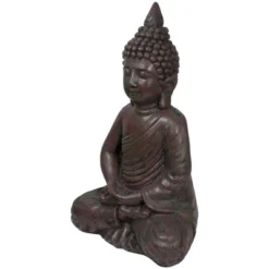 Northlight 17.5" Dark Brown Meditating Buddha Outdoor Garden Statue 6 Northlight 17.5" Dark Brown Meditating Buddha Outdoor Garden Statue -Northlight GUEST 70c87aa0 86fd 458c 973d f6a251aa37dc