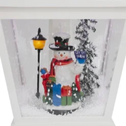 Northlight 17.75" Lighted Musical Snowman Wall Mounted Snowing Christmas Street Lamp -Northlight GUEST 724da54e 047b 4098 ba97 995e379e9e36