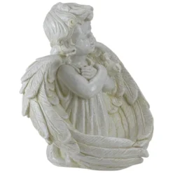 Northlight 9" Cherub Angel Wings Bird Feeder Outdoor Garden Statue -Northlight GUEST 76ac5e6c f3f4 46be b201 0098cdf80d64