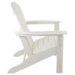 Northlight All Weather Recycled Plastic Outdoor Adirondack Chair, White -Northlight GUEST 7f2e20b3 57de 4fb1 bf5d 352899843340