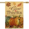 Northlight Give Thanks Autumn Harvest Outdoor House Flag 28" X 40"