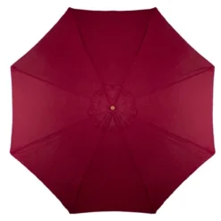Northlight 8.5ft Outdoor Patio Market Umbrella With Wooden Pole, Burgundy -Northlight GUEST 8f8e6c11 4289 4789 9e52 a757d32a387b
