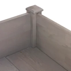 Northlight 4ft Brown Wood Raised Garden Bed Planter Box With Liner -Northlight GUEST 8fd97d0c bd59 4799 9853 aab1b6a3b1c5