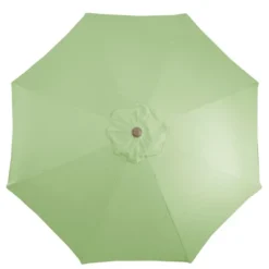 Northlight 9ft Outdoor Patio Market Umbrella With Hand Crank And Tilt, Sage Green 9 Northlight 9ft Outdoor Patio Market Umbrella With Hand Crank And Tilt, Sage Green -Northlight GUEST ad0c7719 b1a3 4b74 adf4 bcadaa64bd73