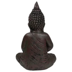 Northlight 17.5" Dark Brown Meditating Buddha Outdoor Garden Statue 7 Northlight 17.5" Dark Brown Meditating Buddha Outdoor Garden Statue -Northlight GUEST c3daca21 c232 42b5 958c 3e4542c8a95b