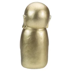 Northlight 11.5" Golden Buddhist Monk Outdoor Garden Statue -Northlight GUEST d853cbbb 273f 4563 a80c 1577438d99c9