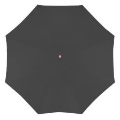 Northlight 8.5ft Outdoor Patio Market Umbrella With Wooden Pole, Gray