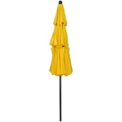 Northlight 9.75ft Outdoor Patio Market Umbrella With Hand Crank And Tilt, Yellow 6 Northlight 9.75ft Outdoor Patio Market Umbrella With Hand Crank And Tilt, Yellow -Northlight GUEST fad4868f 6e85 42a8 81a7 97cc2ae4b3a7