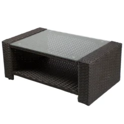 Northlight 4-Piece Georgetown Resin Wicker Outdoor Patio Conversation Set With Cushions 7 Northlight 4-Piece Georgetown Resin Wicker Outdoor Patio Conversation Set With Cushions -Northlight GUEST fddd30d7 527e 40c6 87ff 044a33091486